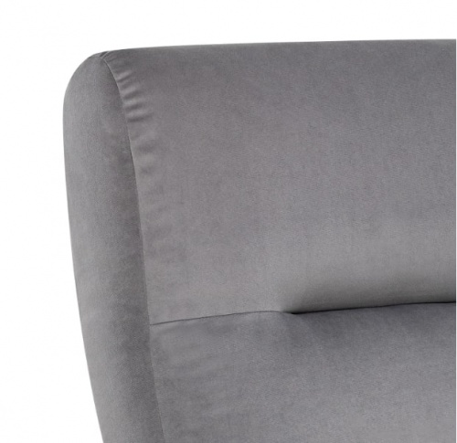 Кресло-качалка Leset Милано венге текстура Velur V32