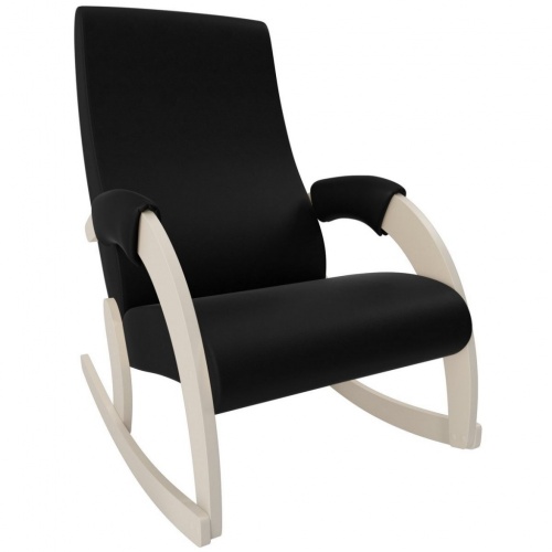 Кресло-качалка Модель 67М Vegas Lite Black сливочный