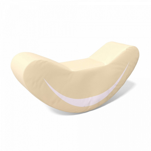 Контурная игрушка Улыбка-качалка ДМФ-МК-01.10.01 бежевый