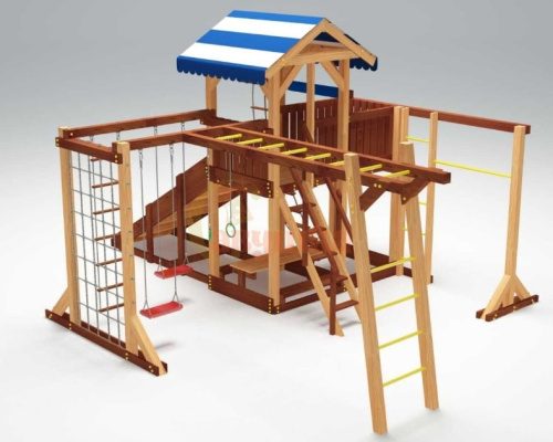 Детская спортивная площадка для дачи Савушка 4 Cезона 7