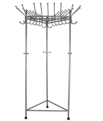 Вешалка общественная Пико 21 металлик 