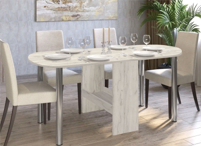 Стол книга СН-115.01 дуб крафт белый 