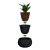 Кашпо для цветов Prosperplast Splofy Bowl DKSP370-S433