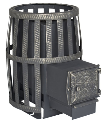 Печь для бани Березка Корвет 15 сетчатый кожух