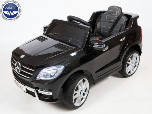 Детский электромобиль WINGO MERCEDES ML350 LUX (Лицензионная модель) Черный