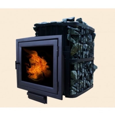 Печь-каменка КомфортПром Чугун 20 панорама