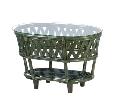 IND Стол Черчилль олива овальный 