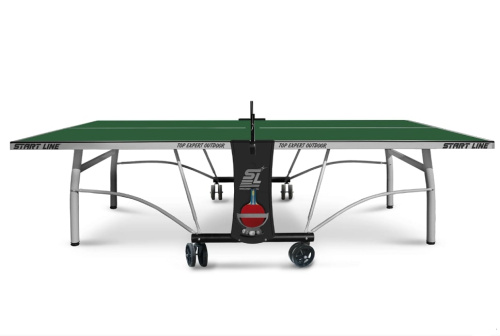 Теннисный стол Top Expert 6 Всепогодный зеленый