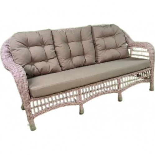 Диван 3-х местный ROBI 7019 серо-коричневый