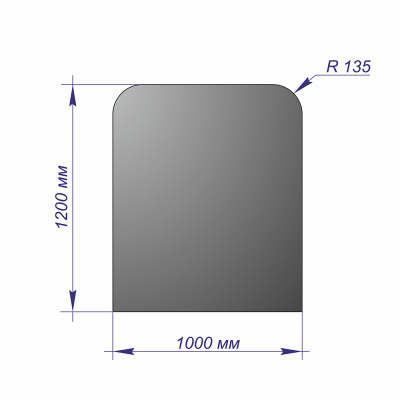 Лист напольный 1200х1000х1,5 R135 бронза