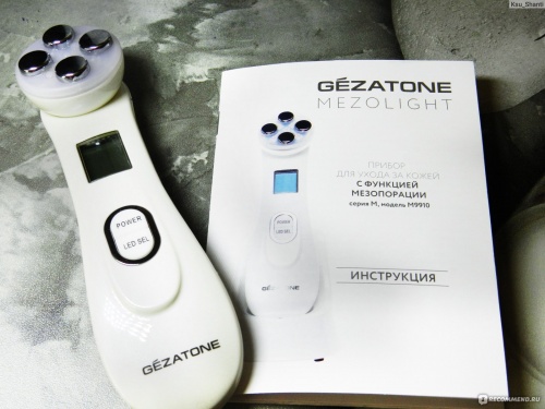 Массажер для лица Gezatone Mezolight M9910 1301115S