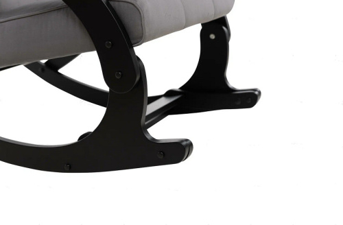 Кресло-качалка Leset Хилл с подножкой венге Velur V32