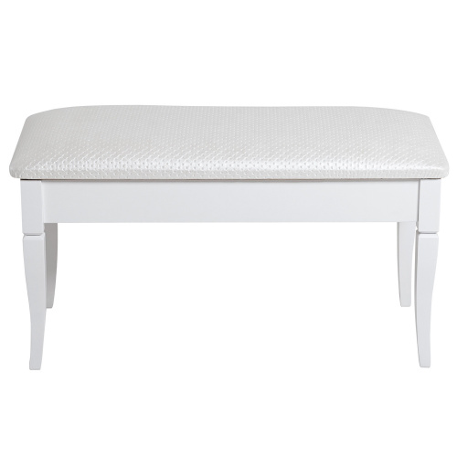 Банкетка Вивальди М экокожа белый 