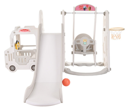 Горка-комплекс Pituso Cute Truck UN-BS01-white белый