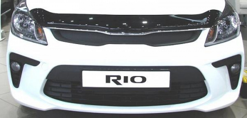 Дефлектор капота Kia Rio c 2017