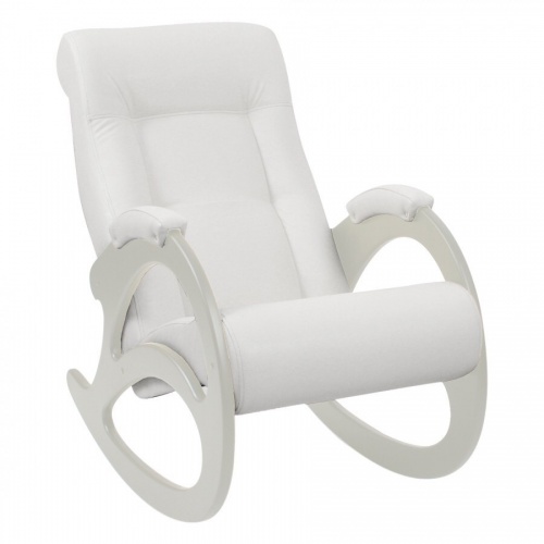 Кресло-качалка модель 4 б/л Манго 002 сливочный