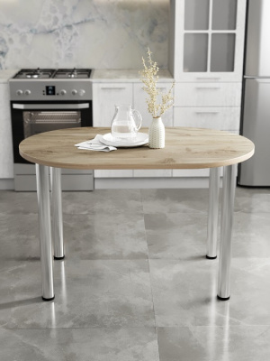 Стол обеденный СН-105.02 дуб флагстаф светлый 