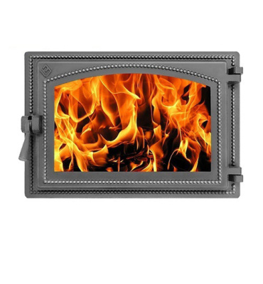 Дверка ВЕЗУВИЙ каминная 230 (не крашеная)