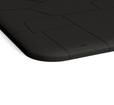 Стол Sheffilton SHT-TU14/TТ 83/83 черный муар золото черный 