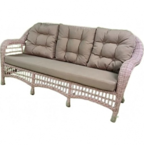 Диван 3-х местный ROBI 7019 серо-коричневый