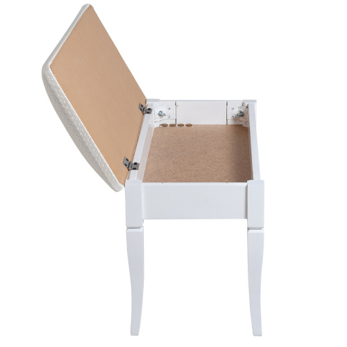 Банкетка Вивальди М экокожа белый 