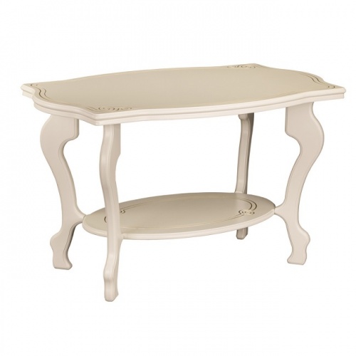 Стол журнальный Берже 1 слоновая кость 