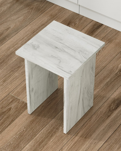 Табурет СН-005.012 дуб крафт белый 