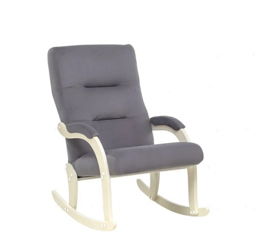 Кресло-качалка Leset Дэми слоновая кость ткань V 32