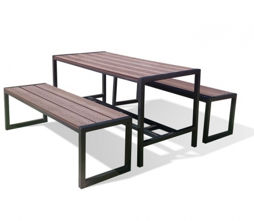 Набор садовой мебели Лофт из ДПК