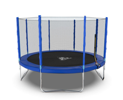 Батут DFC Trampoline Fitness с сеткой 12FT-TR-B