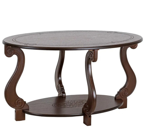 Стол журнальный Овация М Темно-коричневый 