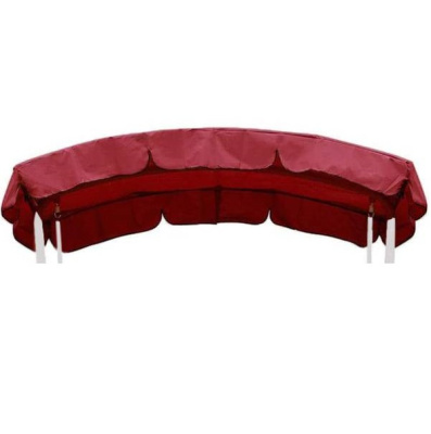 Тент (крыша) для садовых качелей Мастак бордовый (Оксфорд)