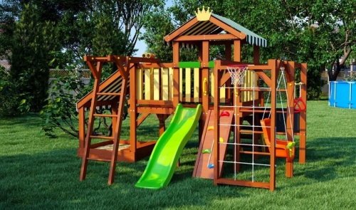 Детская спортивная площадка для дачи Савушка Baby 13 Play