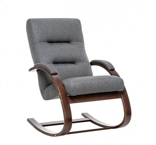 Кресло-качалка Leset Милано орех текстура Малмо 95