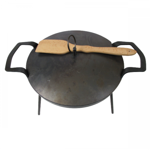 Сковорода дисковая 30 см с крышкой и сумкой