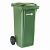 Контейнер для мусора ESE 120л зеленый