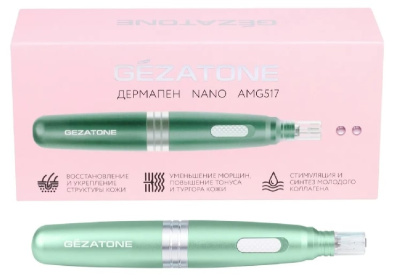 Массажер для лица Gezatone AMG517 1301264G зеленый