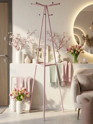 Вешалка напольная Галилео 217 розовый 