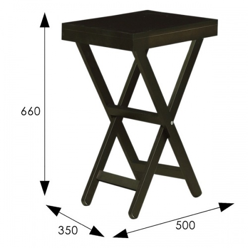 Стол раскладной Мебелик венге