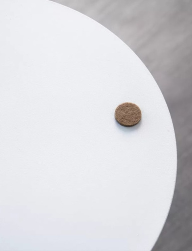 Стол приставной МеталлАрт М015 белый мрамор белый 