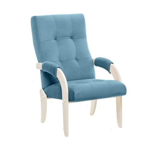 Кресло Leset Спринг слоновая кость Velur V47 