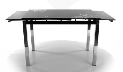 Стол обеденный SIGNAL GD017 черный хром 