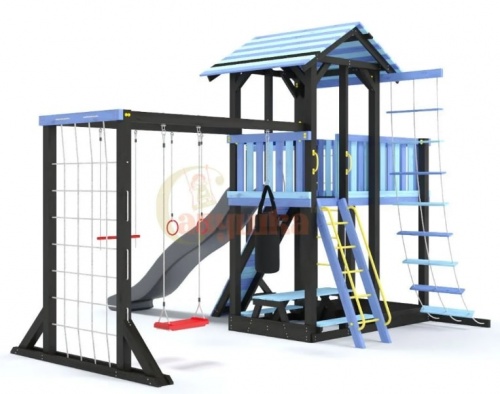 Детская спортивная площадка для дачи Савушка 15 Color-3