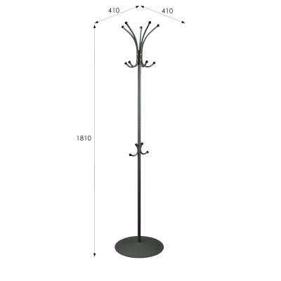 Вешалка напольная Пико 4 серый бетон 