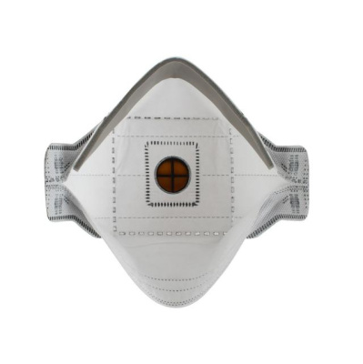 Респиратор JETA SAFETY JM-9326 складн. с клап. FFP2 NR D (для сварки, с угольным фильтром, индивидуальная упаковка) (JM-9326)