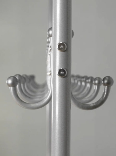 Вешалка напольная М 12М металлик 