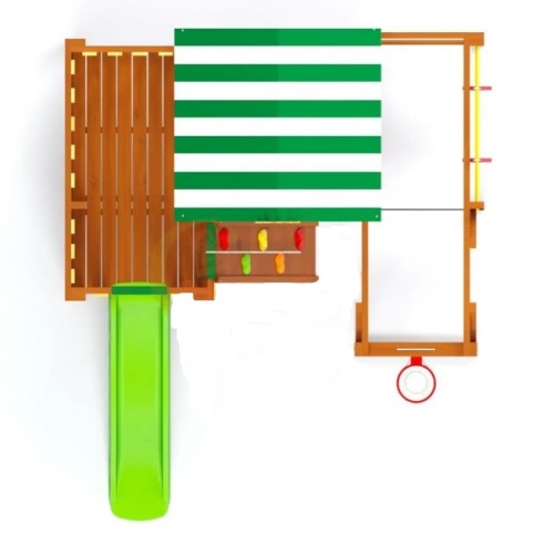 Детская спортивная площадка для дачи Савушка Baby 8 Play