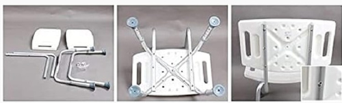 Стул для душа со спинкой Heiler ВА302/a 