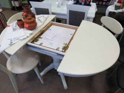 Стол Гелиос белый 