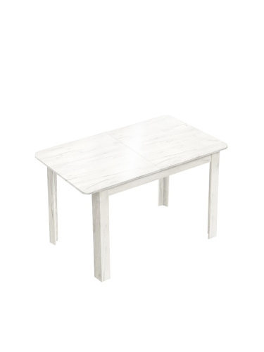 Стол обеденный Алиса СН-130.02 дуб крафт белый 